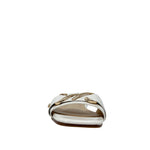 Sandalias slip on Ester para mujer color hueso