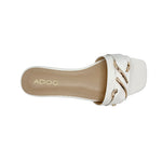 Sandalias slip on Ester para mujer color hueso