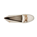 Mocasines Gal para mujer color hueso