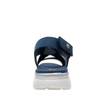 Sandalias flats Acadia  navy