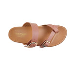 Sandalias flats Becky  tan