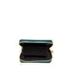 Tarjetero Gloria color aqua