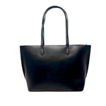 Cartera satchel Odele  para mujer color negro