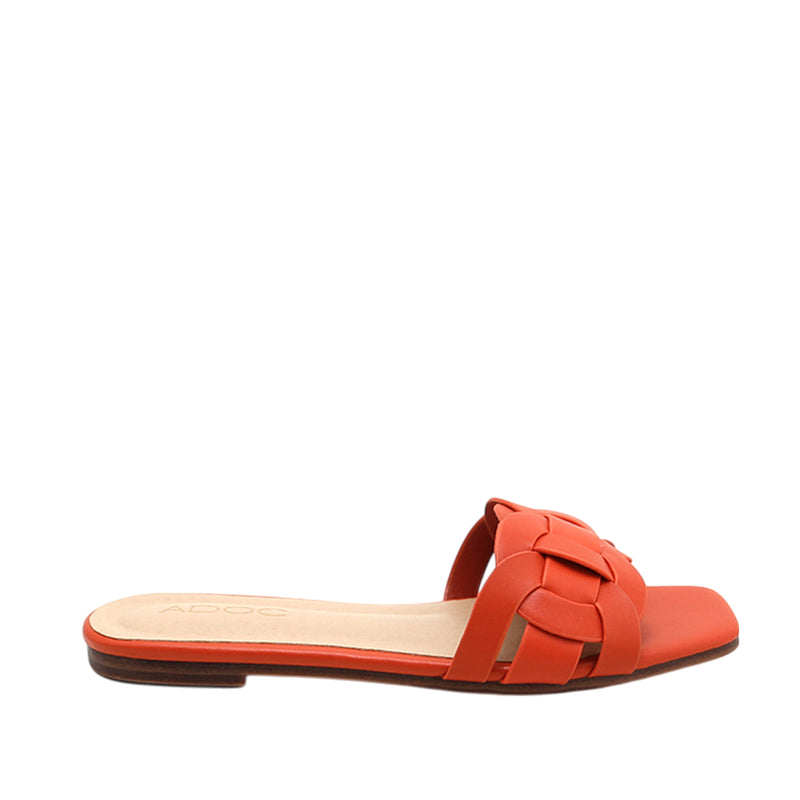 Sandalias slip on Elira para mujer color naranja
