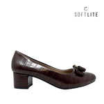Tacones Belinna para mujer color café