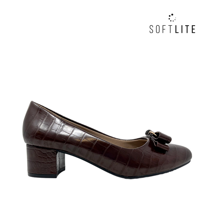 Tacones Belinna para mujer color café