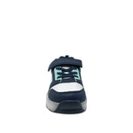 Sneakers con luces Glen para niño color blanco, azul y negro