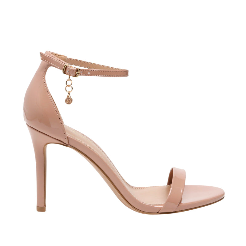 Sandalias de tacón Brazen para mujer color blush