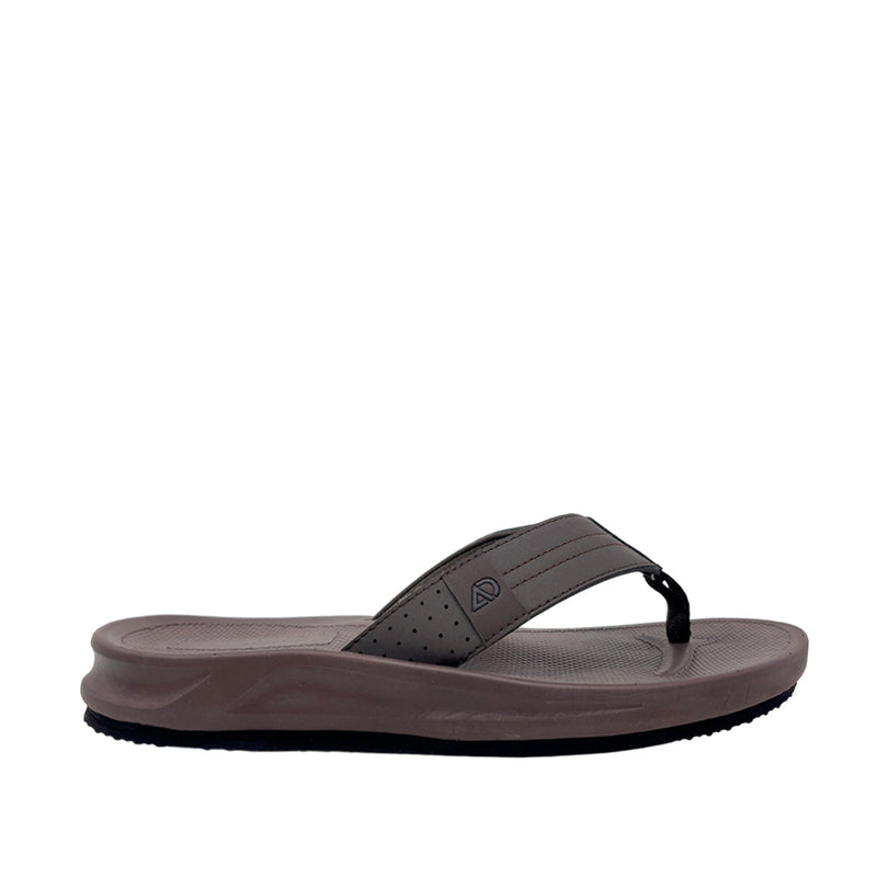 Sandalias slip on Jair para hombre color café