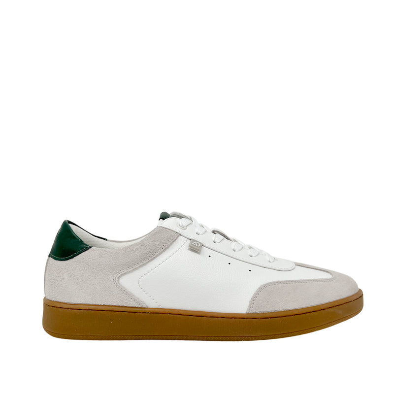 Sneakers Rammy para hombre color verde y blanco