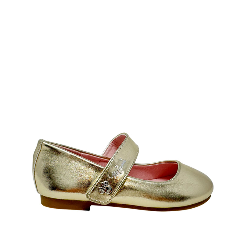 Ballerinas Minnie para niña color dorado
