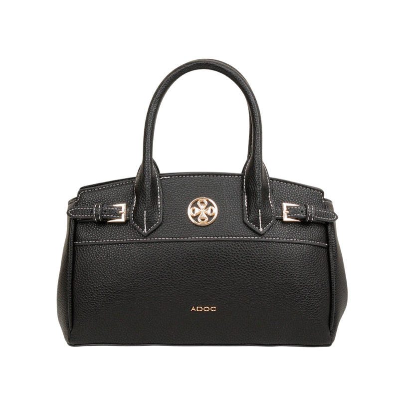 Cartera satchel Jade para mujer color negro