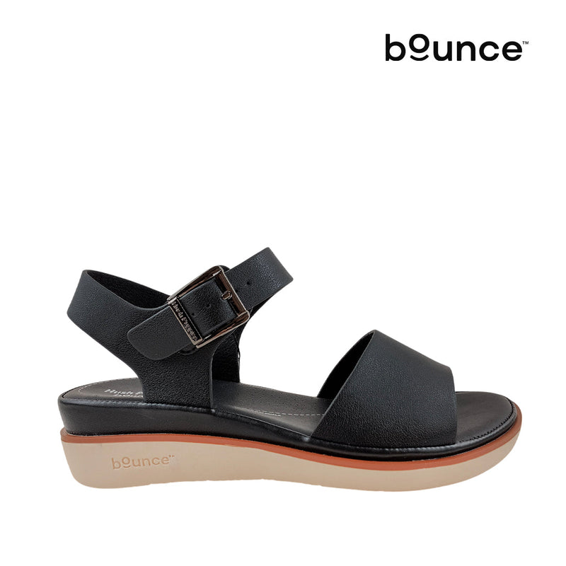 Sandalias flats Robertha para mujer color negro