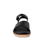 Sandalias flats Robertha para mujer color negro