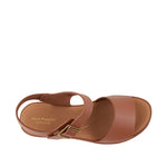 Sandalias flats Robertha para mujer color tan