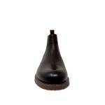 Botines slip on Sebas para hombre color café