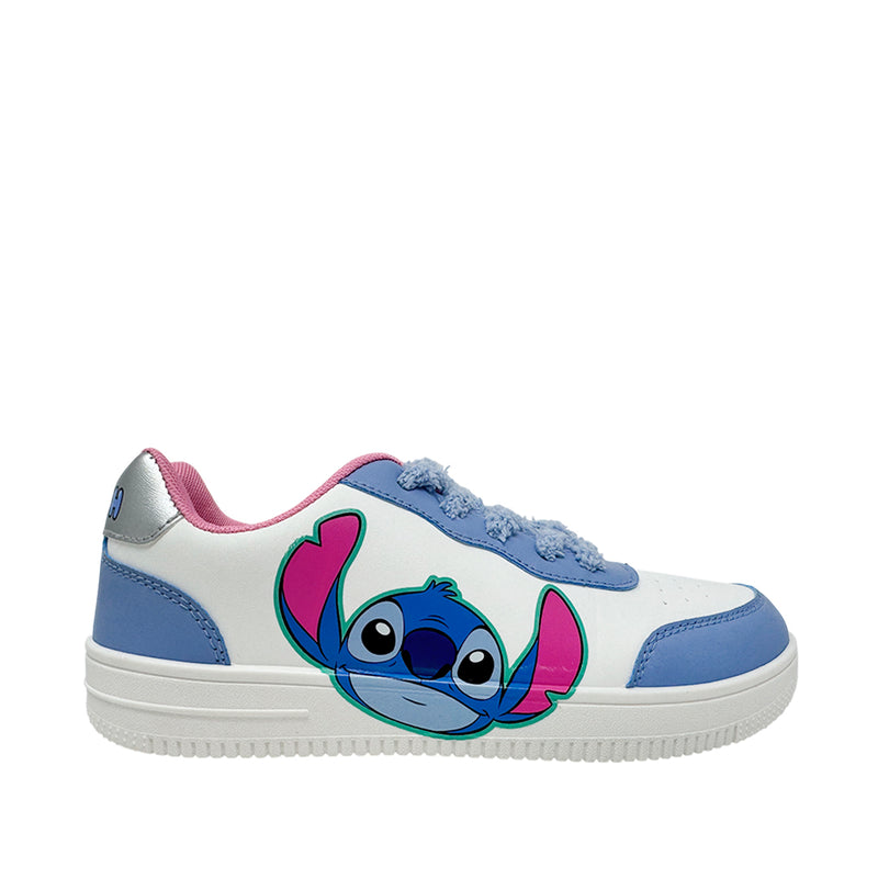 Sneakers Stitchy para mujer color celeste