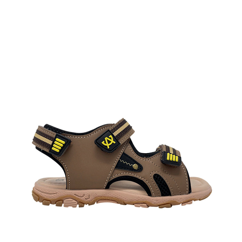 Sandalias Ward para niño color tan