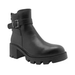 Botas de tacón Xia para mujer color negro
