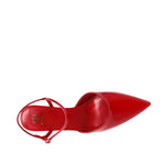 Tacones kitten Vilma para mujer color rojo