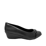 Cuñas Orlena para mujer color negro