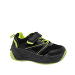 Sneakers con luces Lime para niño color negro