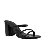 Sandalias de tacón Tilda para mujer color negro