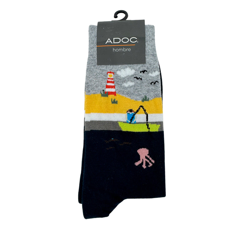 Calcetines Playa unisex color navy