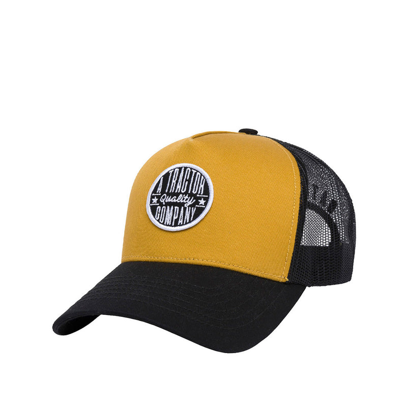 Gorra Quality unisex color amarillo y negro