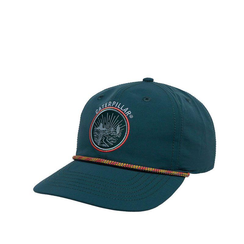 Gorra 6 Panel Patch unisex color turqueza