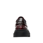 Mocasines Turnout para mujer color vino