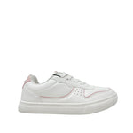 Tennis escolares Asha para niña color blanco y rosado