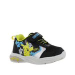 Tennis con luces Pikachu para niño color negro
