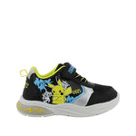 Tennis con luces Pikachu para niño color negro