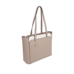 Cartera tote Bria para mujer color taupe
