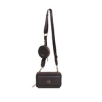 Cartera crossbody Samie para mujer color café