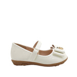 Ballerinas Ashley para infante color blanco