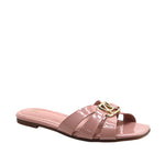 Sandalias slip on Dari para mujer color blush