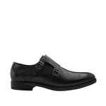 Monk strap shoes Gaspar para hombre color negro