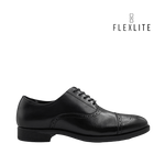 Oxfords cap toe Marc para hombre color negro