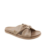 Sandalias flats Darci para mujer color taupe