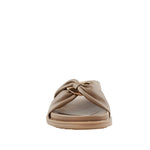 Sandalias flats Darci para mujer color taupe