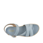 Sandalias flats Indyra para mujer color celeste
