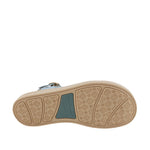 Sandalias flats Indyra para mujer color celeste