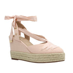 Cuñas Geneva para mujer color blush