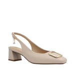 Tacones slingback Fiona para mujer color nude