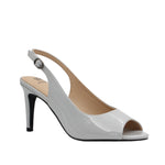 Tacones slingback Verena para mujer color gris