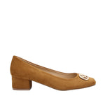 Tacones Figari para mujer color camel