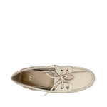 Boat shoes Frances para mujer color hueso
