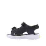 Sandalias con luces Futbol para infante color negro
